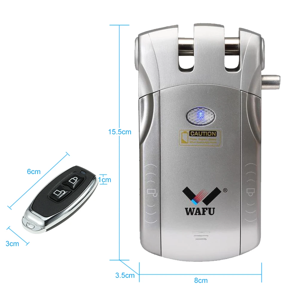 Tuya APP Wireless Smart Remote Control Electric Door Lock Invisible Keyless Entry Bluetooth-compatible | Безопасность и защита