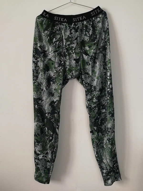 Мужские длинные штаны Sitka тонкие ветрозащитные и прочные камуфляжные из джерси с