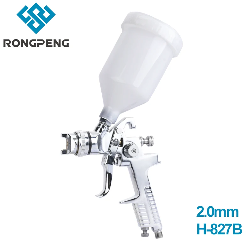 

RONGPENG H-827B Professional HVLP 2.0mm Nozzle Spray Gun Paint Airbrush Pneumatic Tools For Car Painting