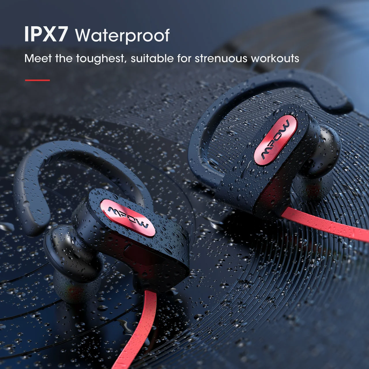 Mpow Flame IPX7 водонепроницаемые Bluetooth 5 0 наушники с шумоподавлением HiFi стерео