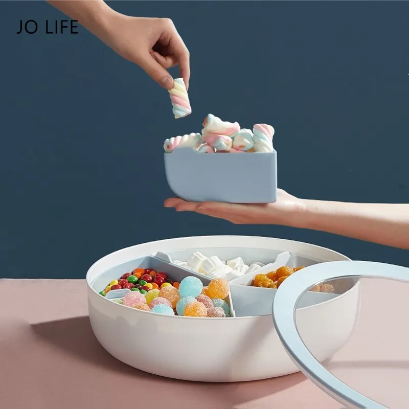 Двойная коробка для сладостей JO LIFE Macaron сушеных фруктов орехов многоярусная