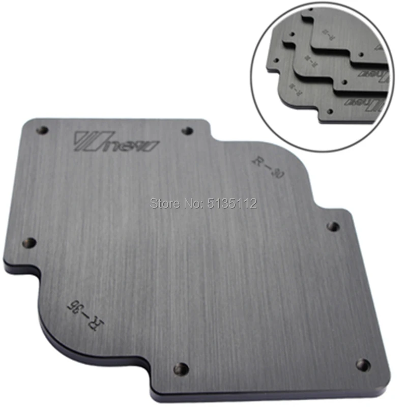 3 шт./компл. Новый R круглый Угловой радиус зажим шаблон бакелитовая пластина