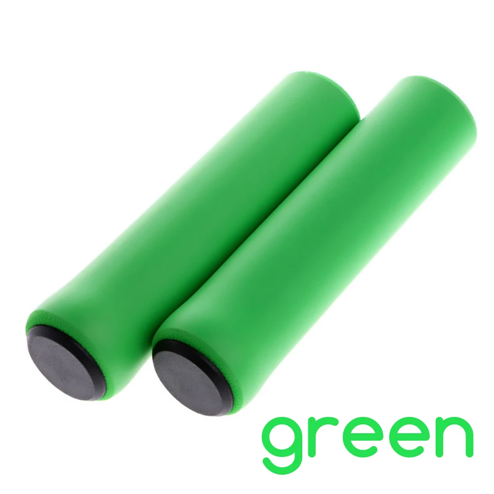 Silicone Cycling Bicycle Grips Outdoor MTB Mountain Bike Handlebar Grips Cover Anti-slip Strong Support Grips Bike Part