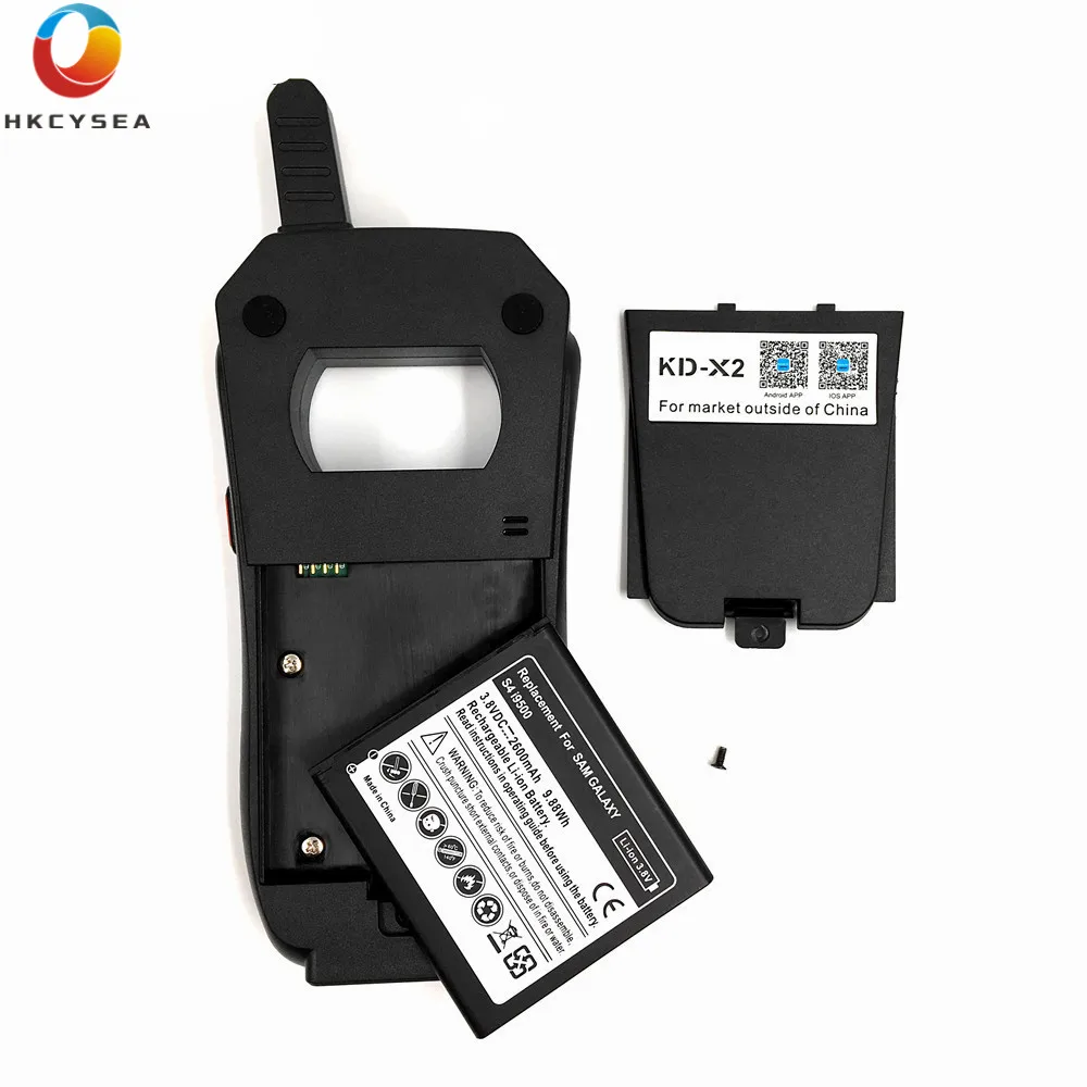 KEYDIY KD-X2 пульт дистанционного ключа генератор транспондер клонирование устройство с 96bit 48 функция копирования нет маркера не требуется английский язык