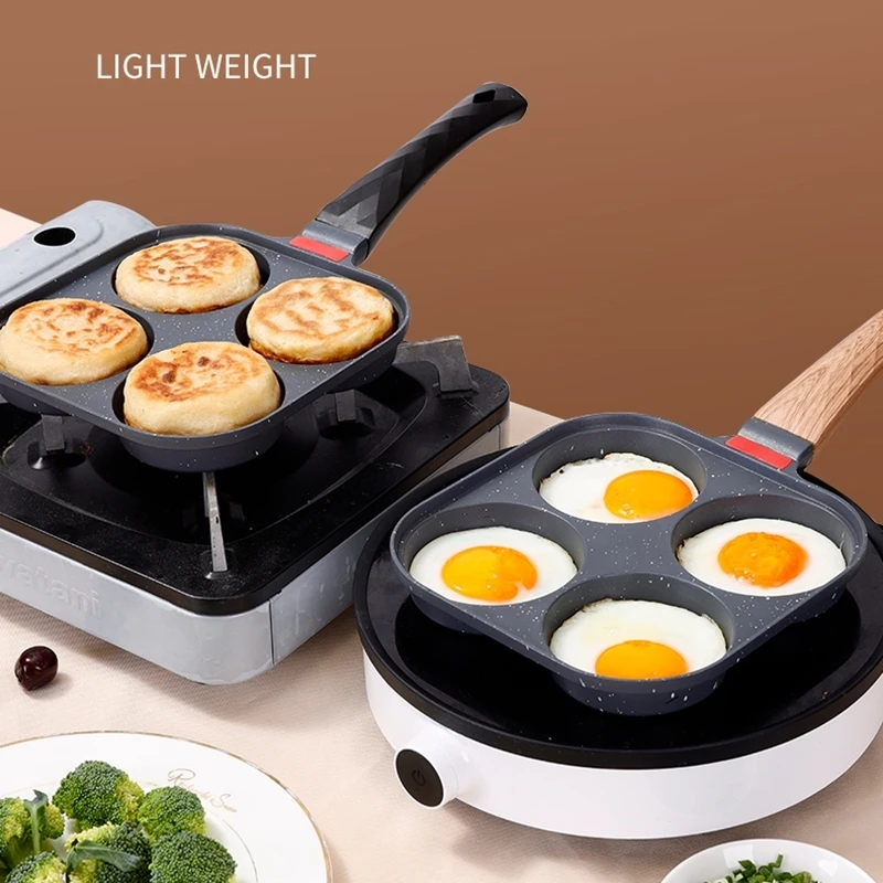 

Durable Gas Induction Cooker Nonstick Frying Pan Steak Waffle Pancake Egg Saucepan Panelas Aluminum Alloy Cookware Kitchenware