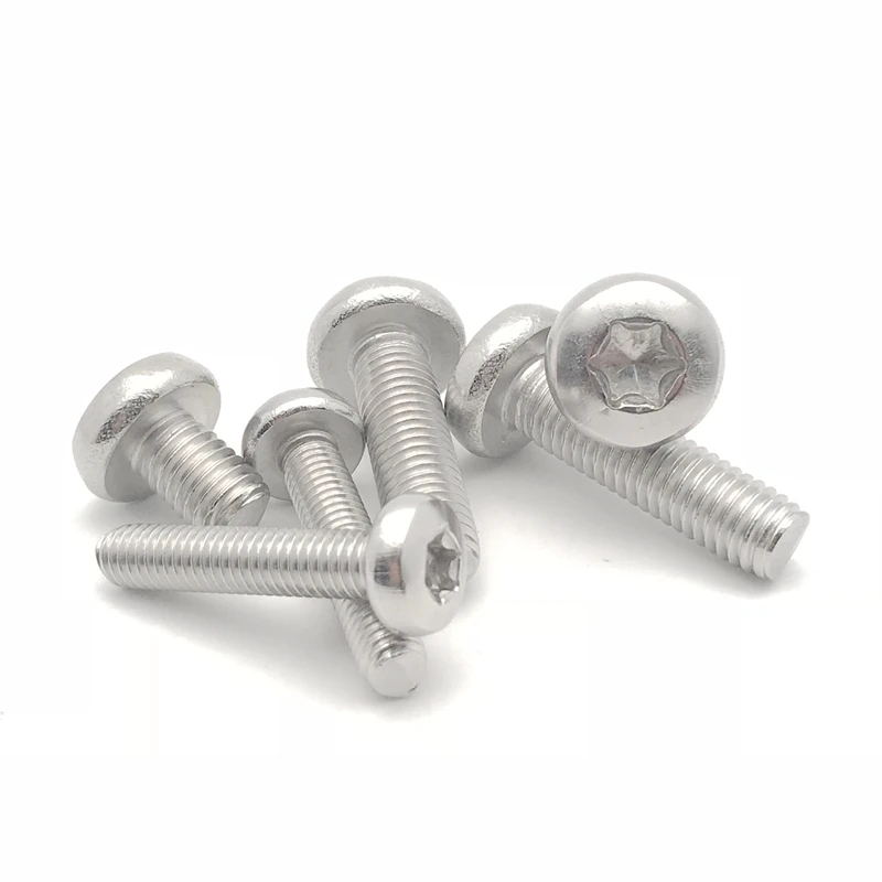 20шт M6 звездообразные винты T &amp TX болты с круглой головкой сливовые шестислойным