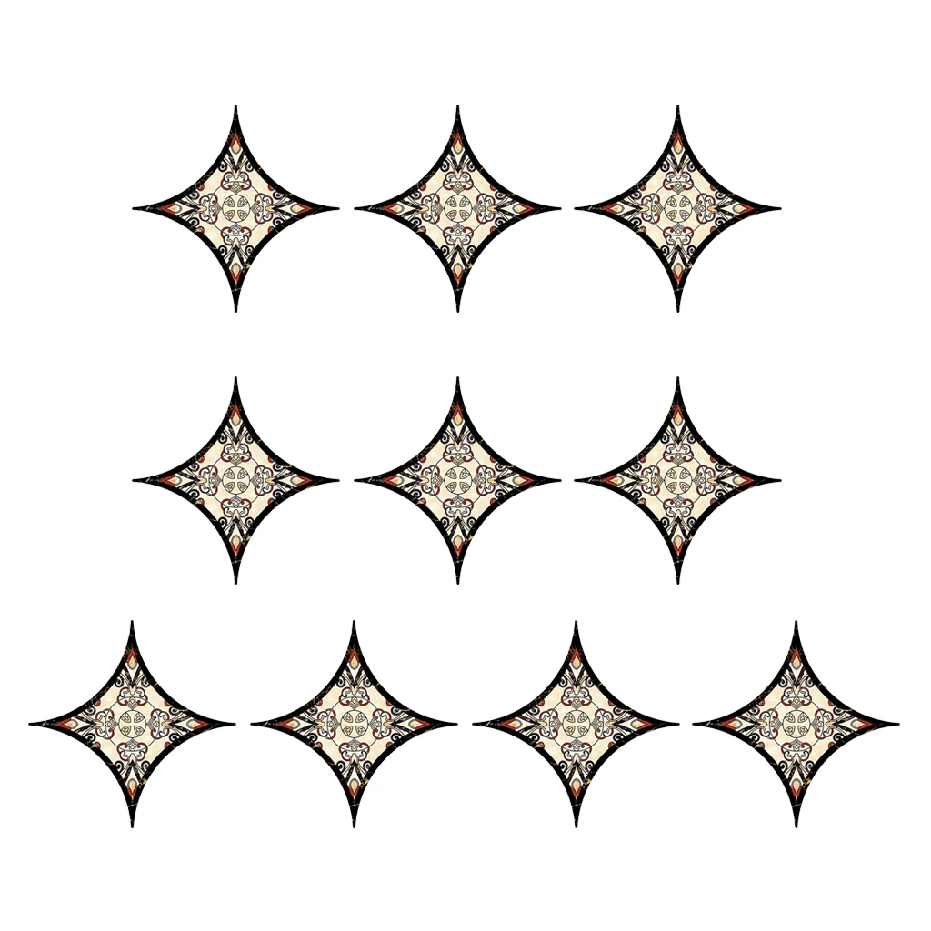 European Self Adhesive PVC Ceramic Tile Stickers Waterproof Floor Wall Sticker Diagonal Kitchen Home Decoration | Дом и сад