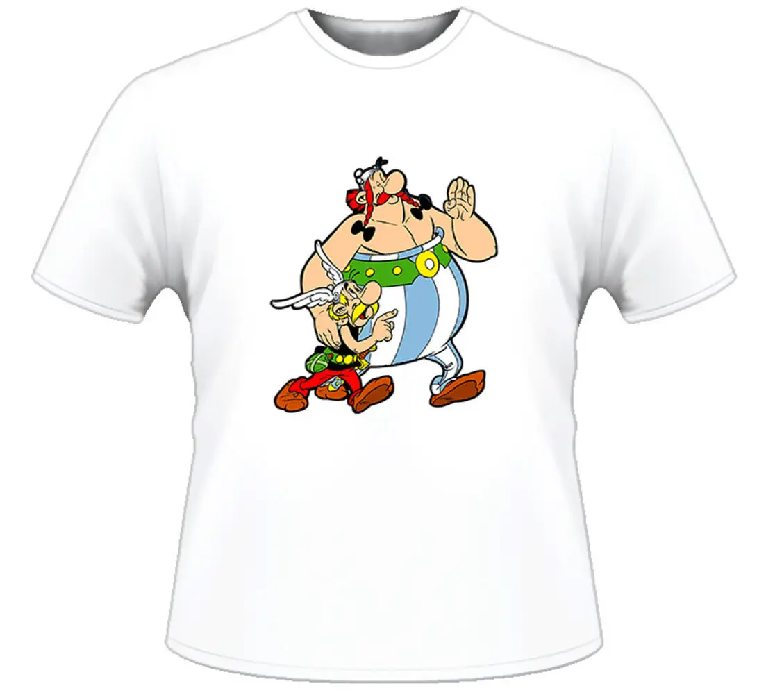 

Asterix And Obelix Cartoon Comic T Shirt