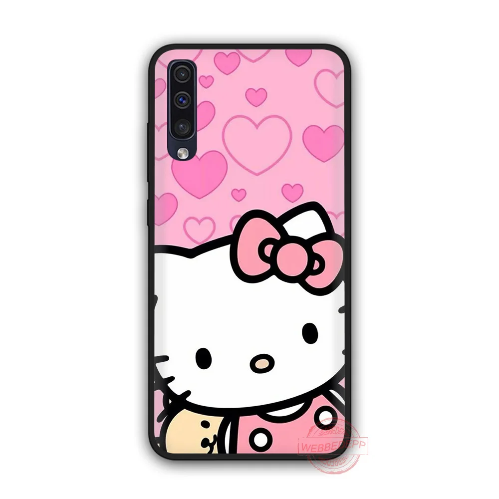 10 WEBBEDEPP Hello kitty Мягкий чехол для телефона для samsung A10S A6 7 8 9 A10 20 A40 A50 A60 A70S M10 M20 30 - Цвет: 10