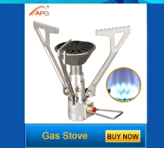 APG Комплект портативной газовой системы для приготовления пищи. Компактная горелка с высоким КПД