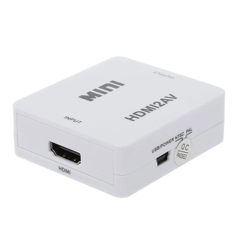 1 шт. HDMI RCA видео и o конвертер адаптер &amp 2-полосная 6P4C RJ11 модульного Телефона