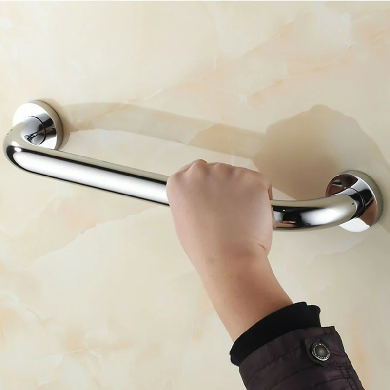 2pcs Stainless Steel Safety Anti-slip Grab Bar Toilet Bathtub Handrails Multi-functional Bathroom Handle For Elder/Kids/Pregnant - купить по