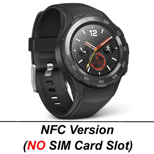 NFC Version Huawei Watch 2 NFC gps LTE 4G huawei Smartwatch телефонный Звонок трекер сердечного ритма IP68 Водонепроницаемый для Android iOS - Цвет: NFC Version