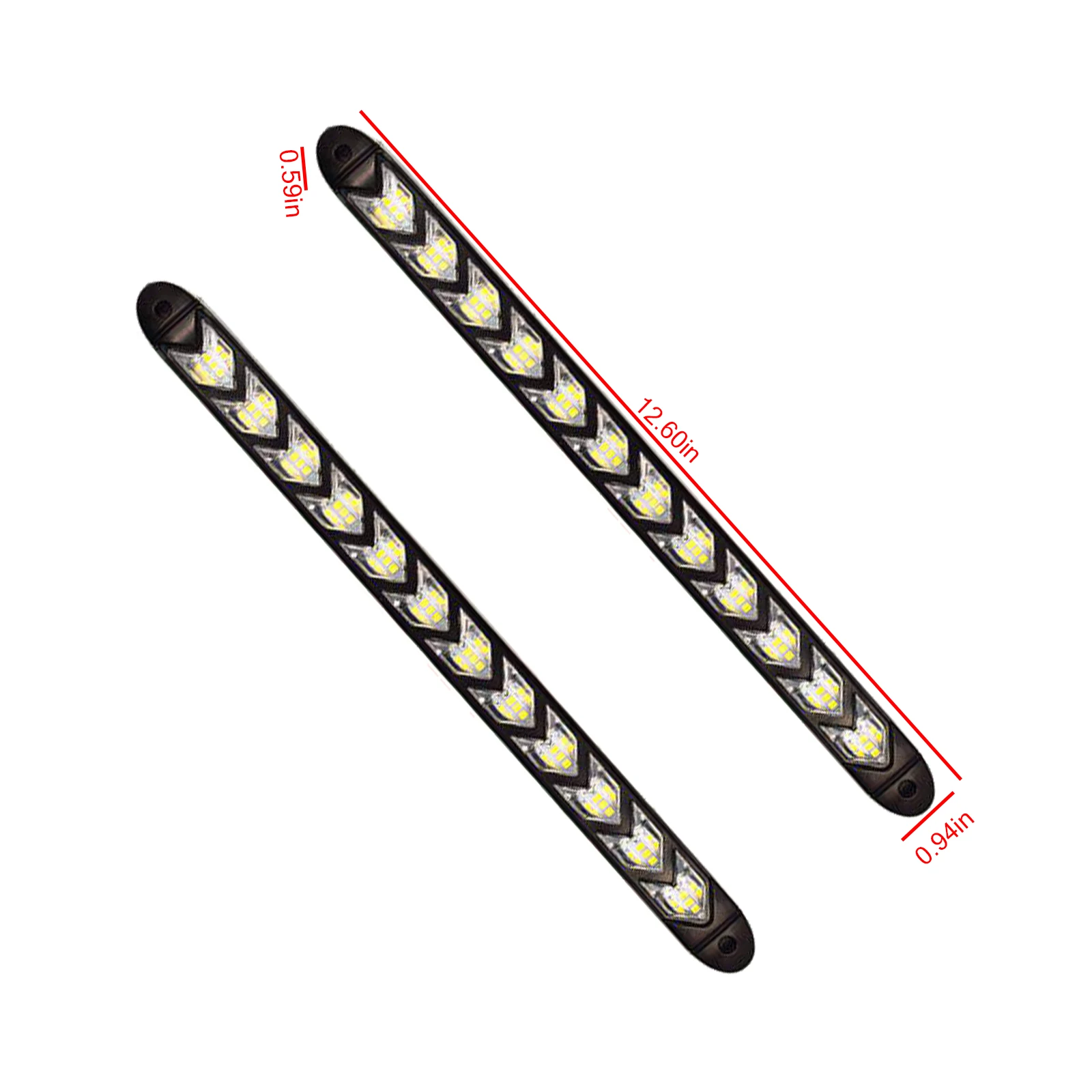 Дневные ходовые огни 2 шт. светодиодные дневные Стайлинг автомобиля динамический