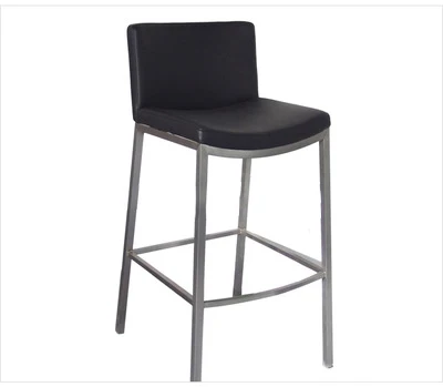 

Square black metal Bar Chair Minimalist Modern Firmly High Stool Bar Chair Coffee Pub Drinking Barstool Funiture Kitchen Chair
