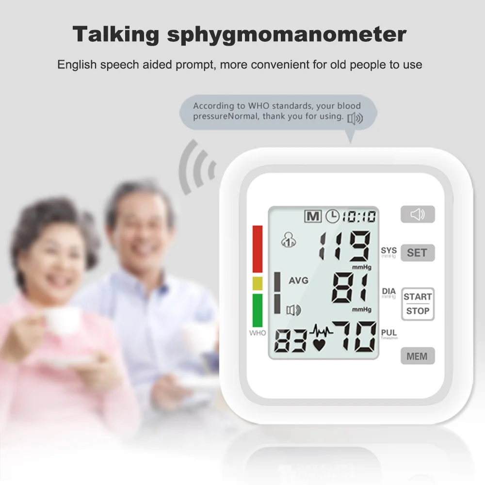 Электронный прибор для измерения артериального давления автоматический в