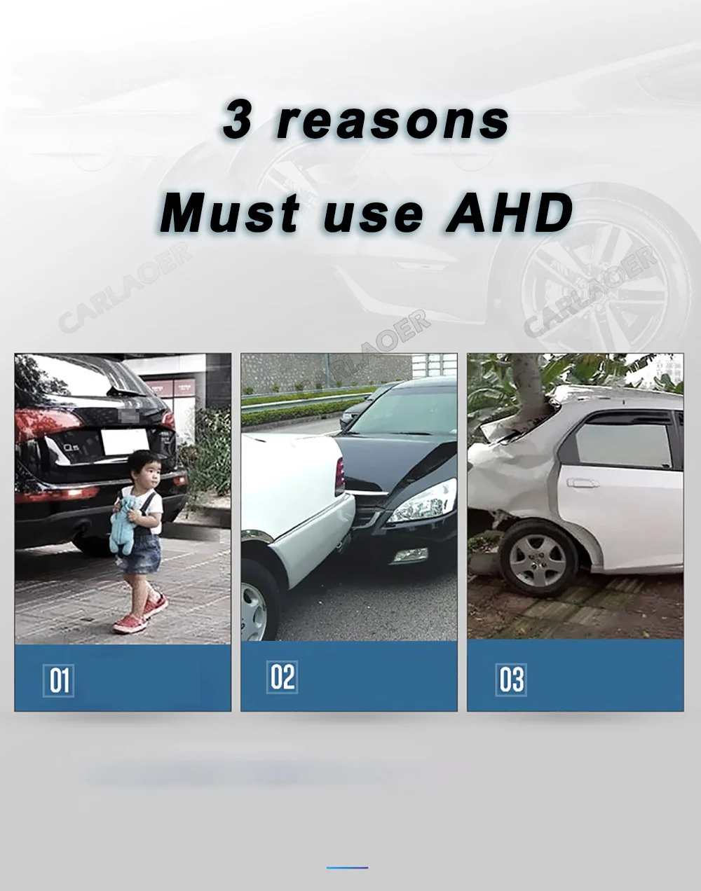 AHD 1080P Автомобильная камера заднего вида ночного видения HD подходит для универсального 4G Android с большим экраном мультимедийная система плеер радио