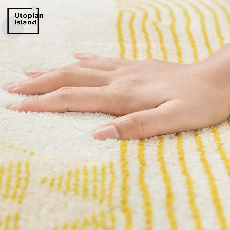 Ковер в скандинавском стиле современный круглый ковер Morandi для гостиной Пушистый