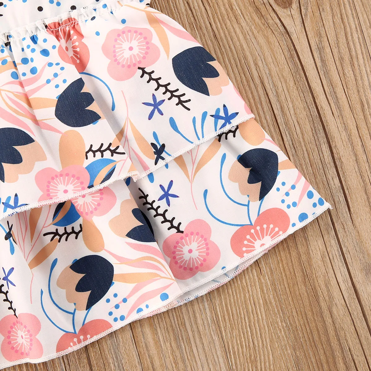 Новинка 2020 года Лидер продаж Одежда для маленьких девочек комплект из 2 предметов