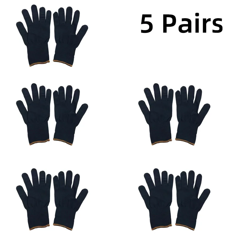 

5 пар виниловых автомобильных перчаток Антистатическая оконная пленка тонировка рабочие перчатки углеродное волокно наклейка Инструменты для установки