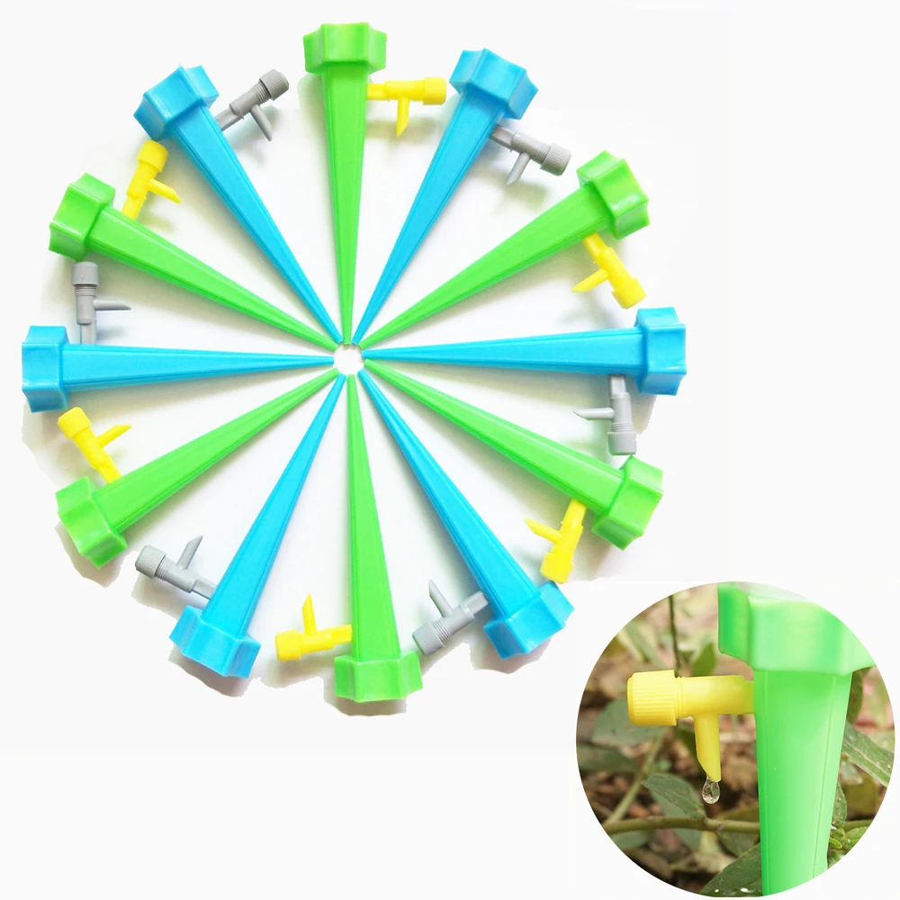 Набор для автоматического полива регулируемый клапан капельницы шипы комнатных