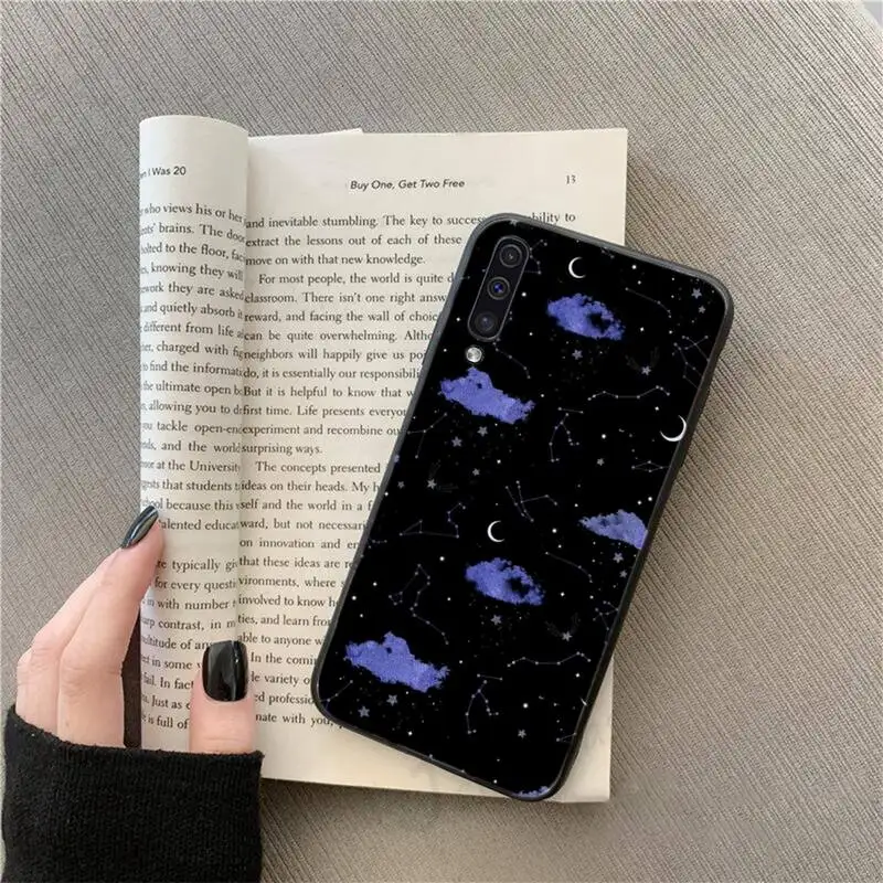 

Starry Sky Space Moons Volcano Phone Case For Samsung galaxy S 9 10 20 A 10 21 30 31 40 50 51 71 s note 20 j 4 2018 plus