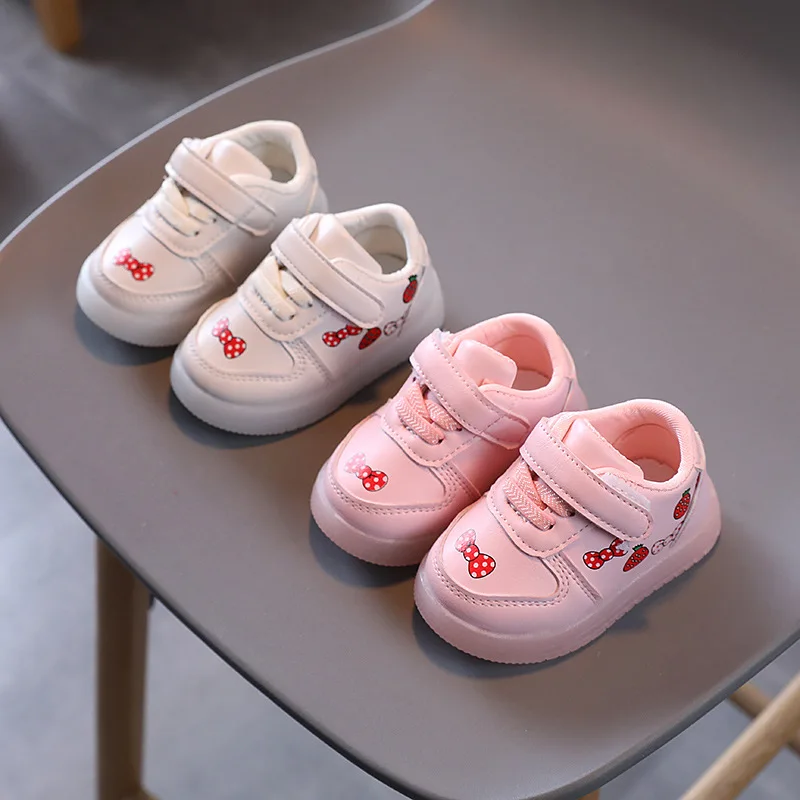 

Sping Autumn Baby First Walkers Sneakers Toddler Girls Fashion walking Shoes Kids Sport Shoes Soft Bottom SXJ001