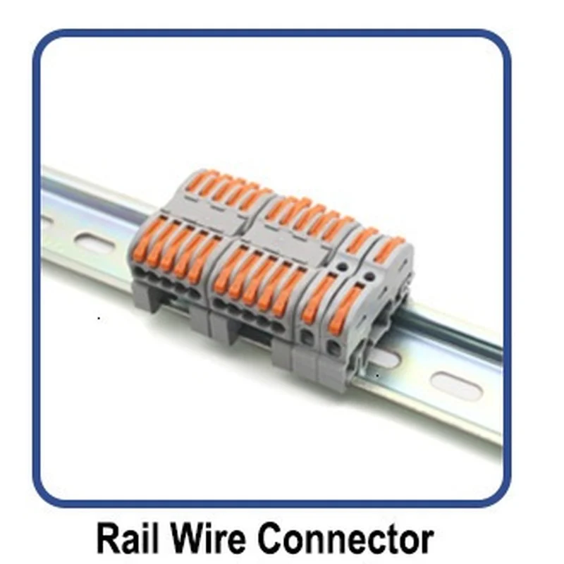 

10/50pcs Mini Fast Universal Wiring Wire Connectors Blockr Cable Quick Conductor Terminal Connector For Wago Energy Set