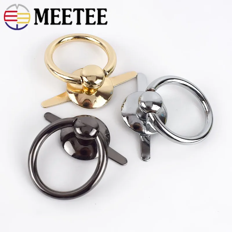 

5/10/20pcs 25mm Bag Hanging O Ring Buckles Female Bag Side Chain Nail Ring Hook DIY Luggage Strap Hardware Accessories