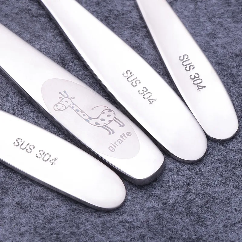 Распродажа детский набор вилок ложек ножей из нержавеющей стали|Столовые