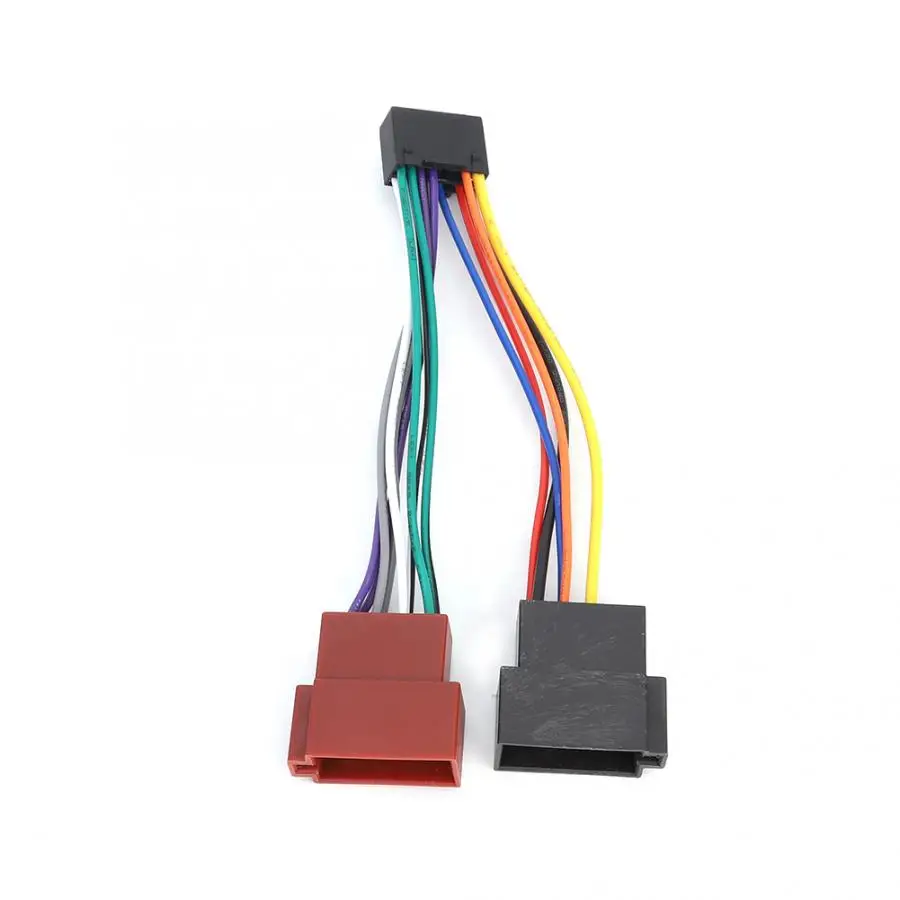 16 контактный разъем для кабеля с внутренней резьбой ISO Kenwood JVC|Кабели адаптеры и