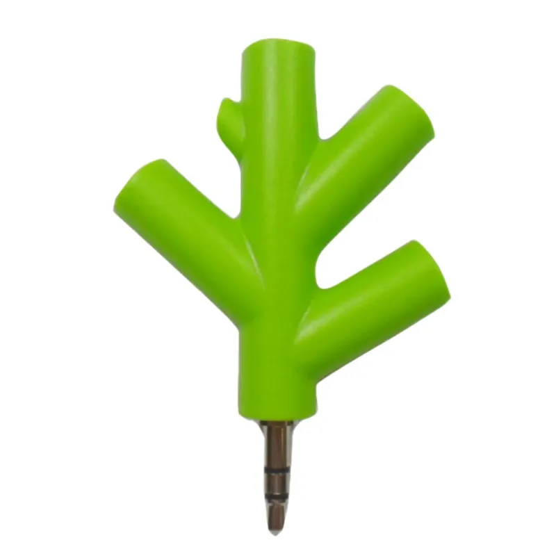 Портативный разветвитель для наушников с Y образным штекером на 4 3 5 мм адаптер