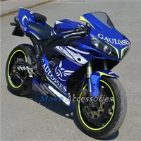 motorcycle fairings kit fit for yzf r1 2004 2005 2006 bodywork set high quality abs injection new neon blue