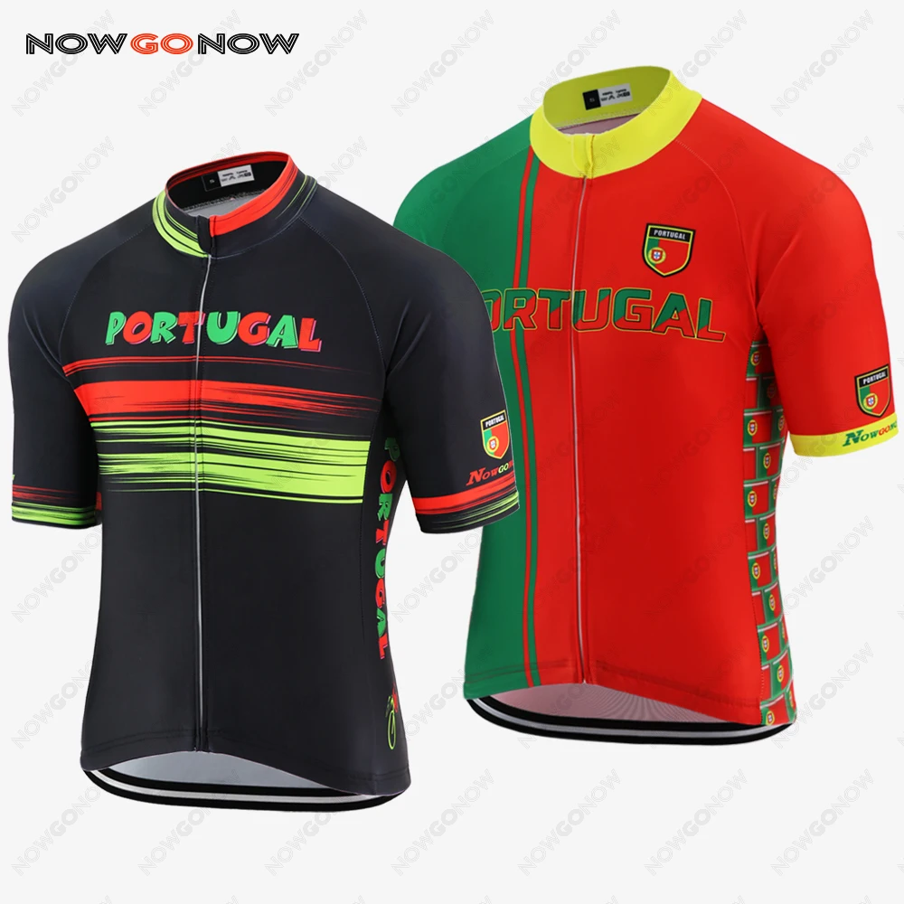 Мужская Черная велосипедная Джерси NOWGONOW-Pro футболка с изображением национальной