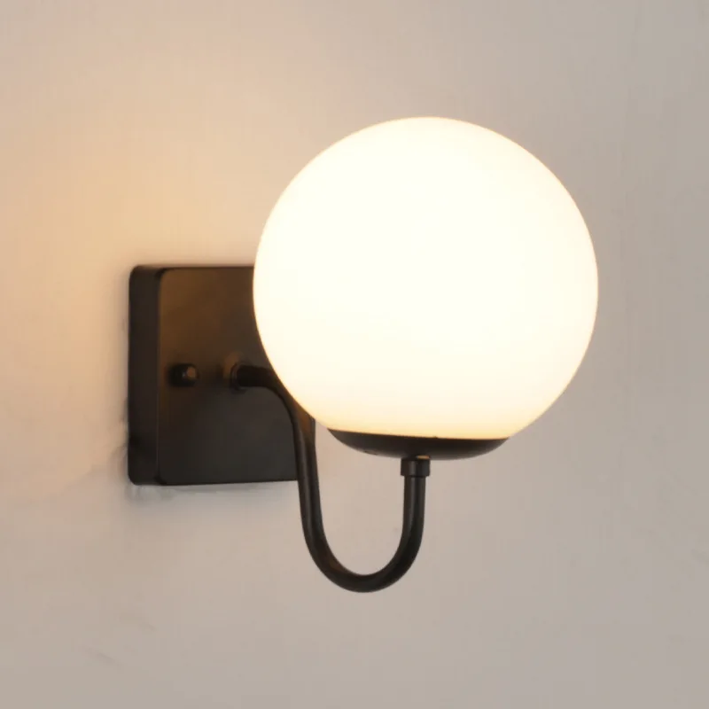 

Современный индивидуальный простой светодиодный настенный светильник, креативный скандинавский фон для гостиной, настенный светильник дл...