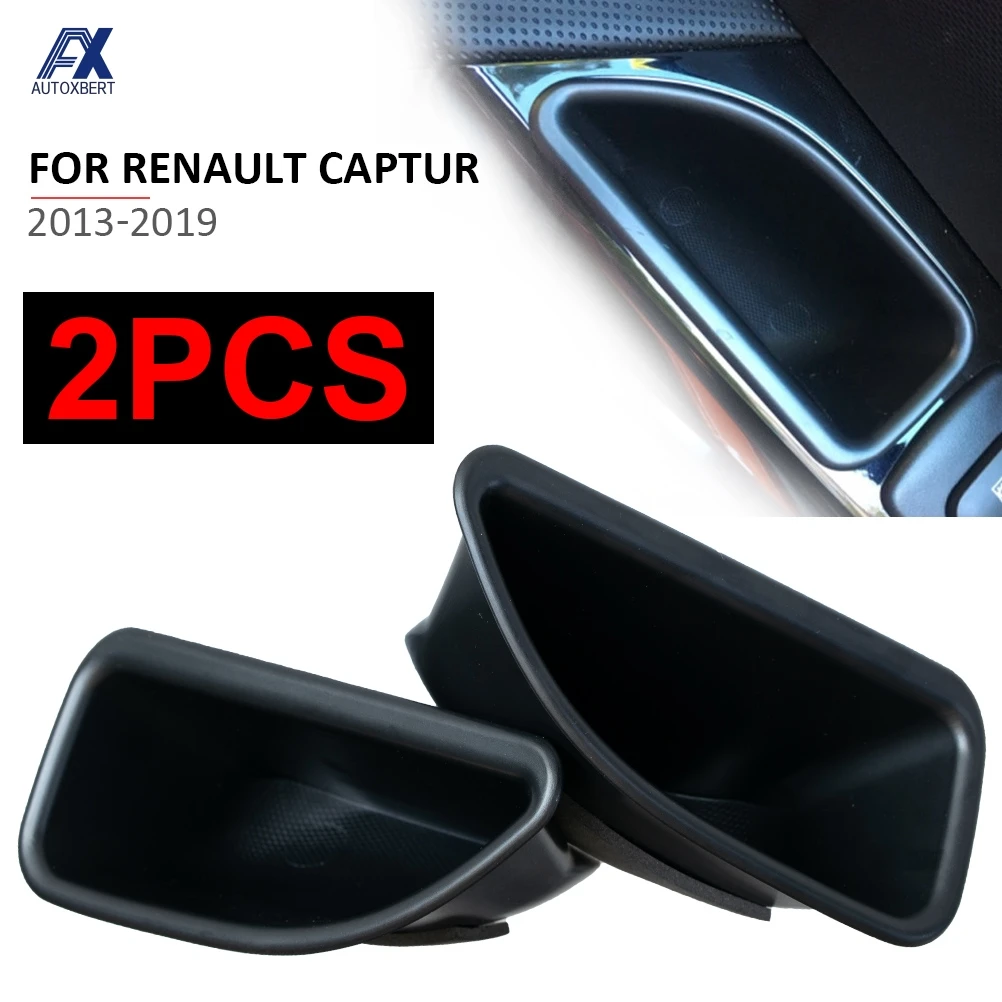 

Для Renault Captur Kaptur Samsung QM3 2 шт. внутренняя Передняя ручка ящик для хранения подлокотник автомобильный модифицированный боковой дверной контей...