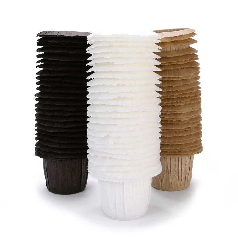 120 шт в форме шляпы капкейки вкладыши маслостойкие Маффин бумажный держатель для