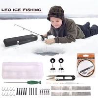 hot telescopic fishing rod and reel full kits fishing gear pole sets with line lures hooks case do2