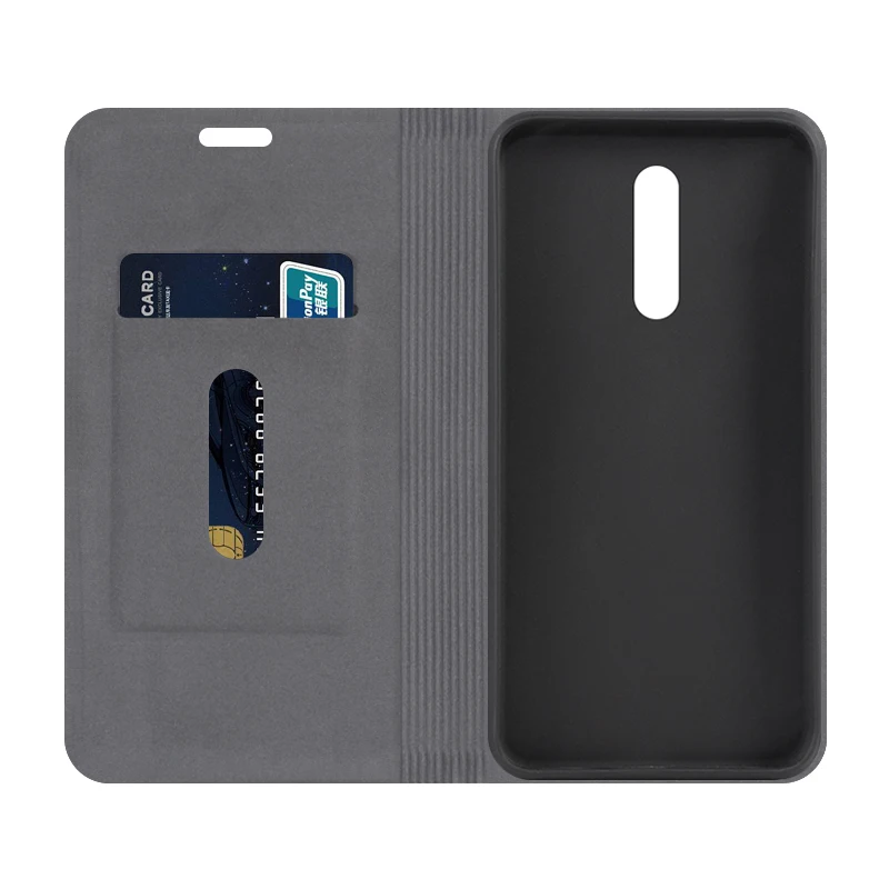 Чехол-книжка под дерево для OPPO Reno Z деловой Чехол-бумажник Мягкая силиконовая