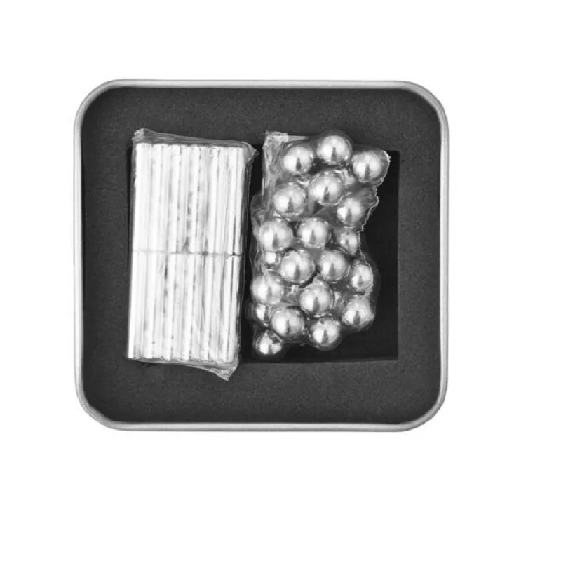 

63 шт. металлические шарики Bucky Bar постоянное снятие давления Неодимовый самосборка детский Инновационный творческий пазл детские игрушки