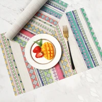 40cm30cm placemats heat resistant stain resistant anti water non slip for dining table washable durable place mats table mats