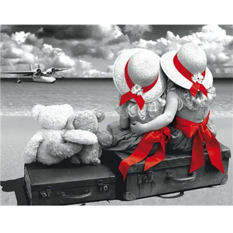 Набор для рисования по номерам на холсте 10 шт. | Дом и сад