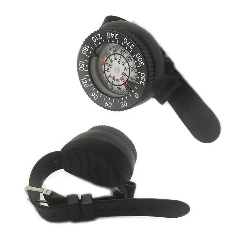 

Sturdy Plastic Diving Compass Watch Waterproof Pocket Size Outdoor Camping Hiking Gear Portable Adventure Survival Accessory