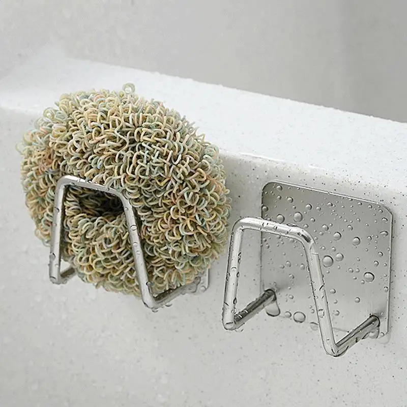 

Sink Drain Drying Rack Kitchen Sponge Storages Shelf Accessories Bathroom Supplies Sponge Tool Cleaning Rack Toilet Soap Ho Z0A6