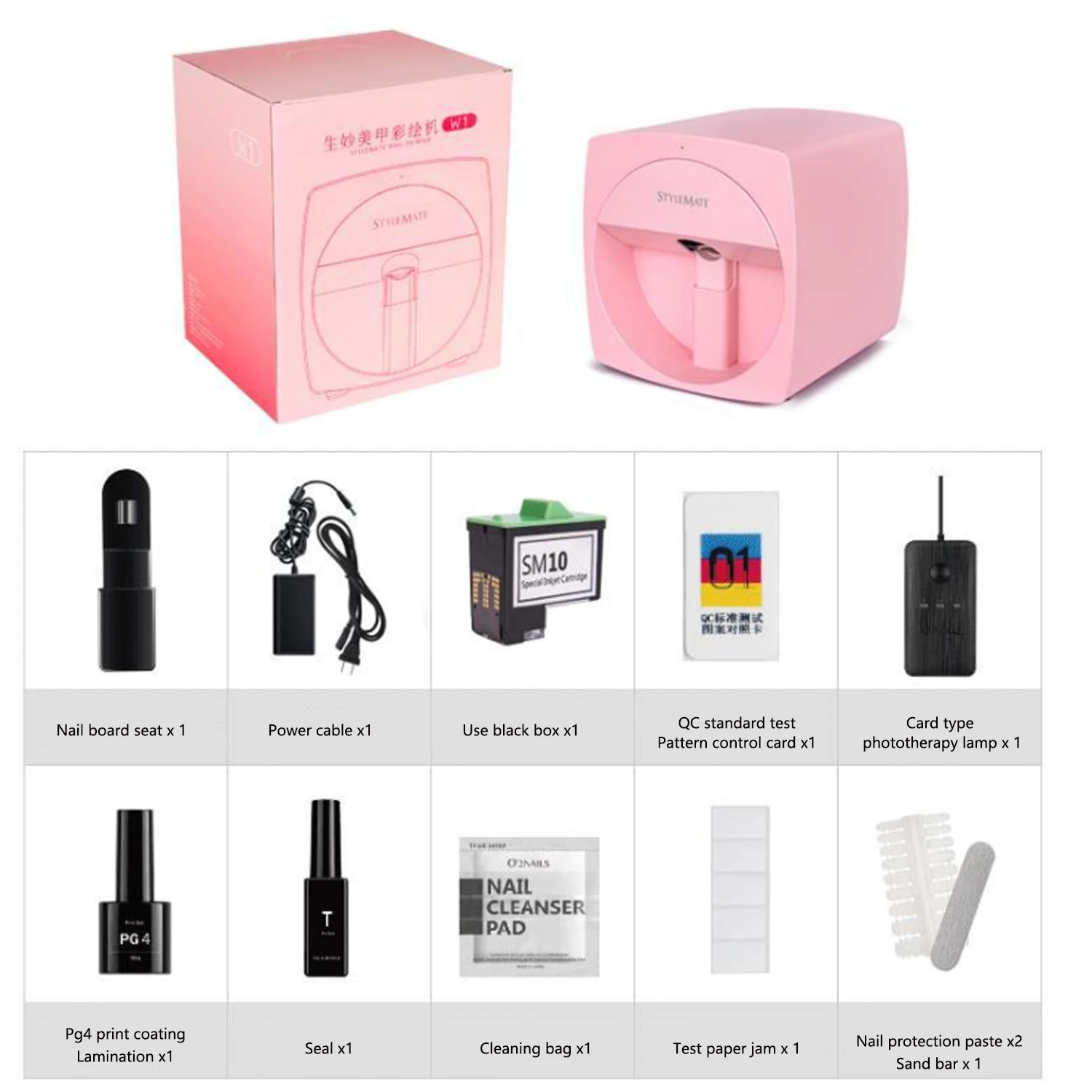 

Smart Mobile Printing Nail Painter Digital Auto Printer For Nail Manicure Machine