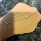 Модный серебристый браслет с пальцами на запястье для женщин Свадебные ювелирные изделия цепочка Подвески изящные браслеты высшего качества 2021