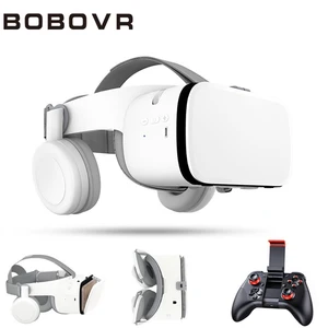 Bobovr Z6 3D Glasses Virtual Reality Immersive VR Headset Wireless Smartphones Google Cardboard Box with Controller