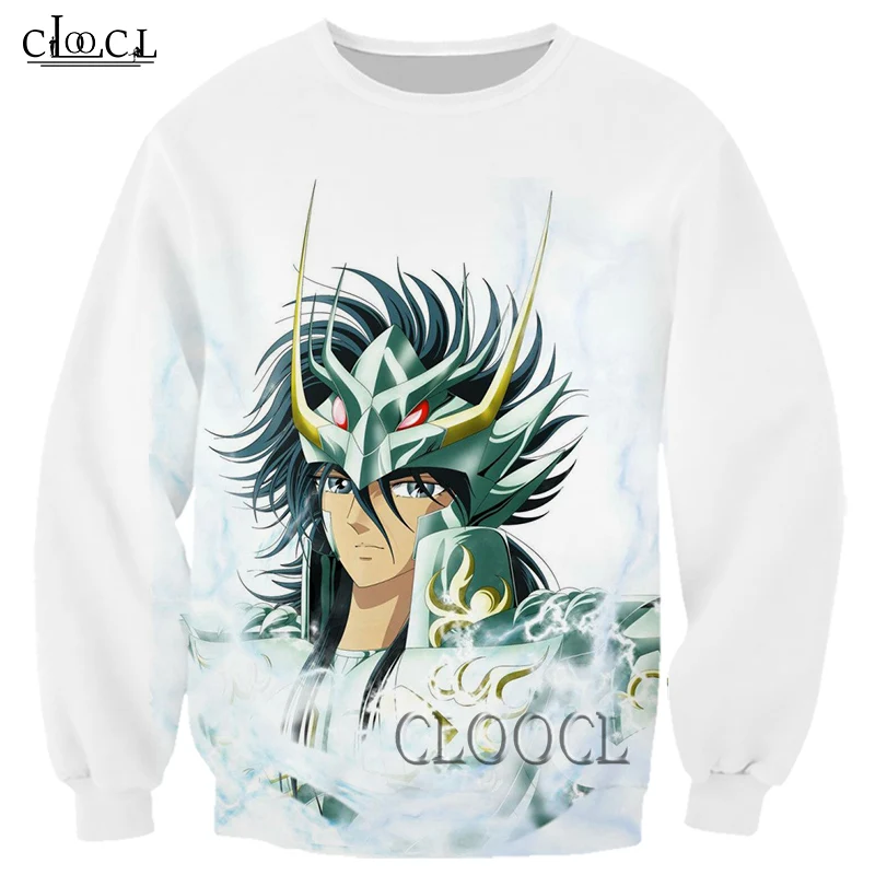

HX Anime The Knights of The Zodiac 3D Print Men Women Casual Harajuku Sweatshirt Streetwear Hip Hop Couple Pullover0001