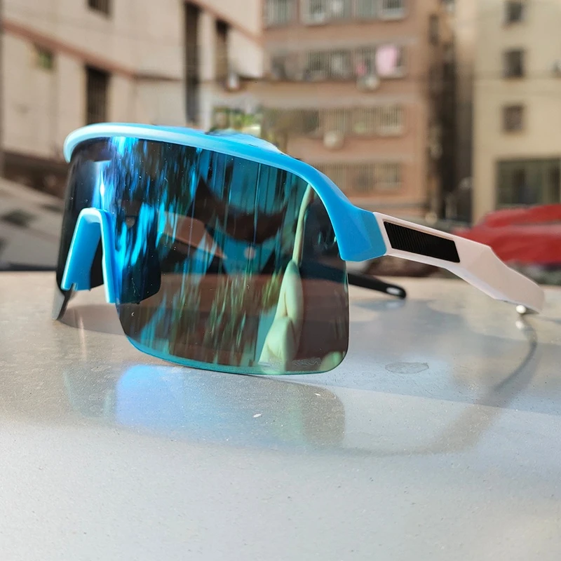 Cycling Sunglasses Outdoor Sports Bicycle Men Women Bike Eyewear Running glasses Fashion Glasses Goggles Black Polarized lens | Спорт и