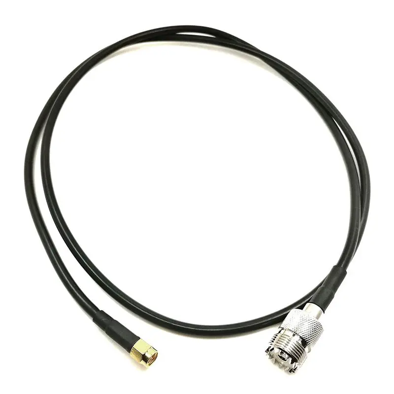 RF LMR200 SMA Male to UHF SO-239 Female Coaxial Antenna Connector 43inch /3 6ft/110cm | Обустройство дома